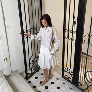 something Jane ruffle shirt