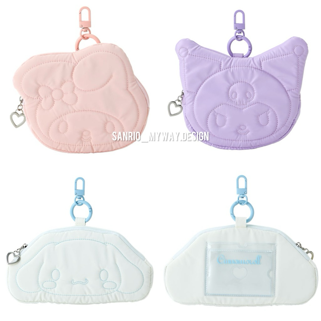 พวงกุญแจ กระเป๋า ใส่บัตร Sanrio Puku ของแท้100%