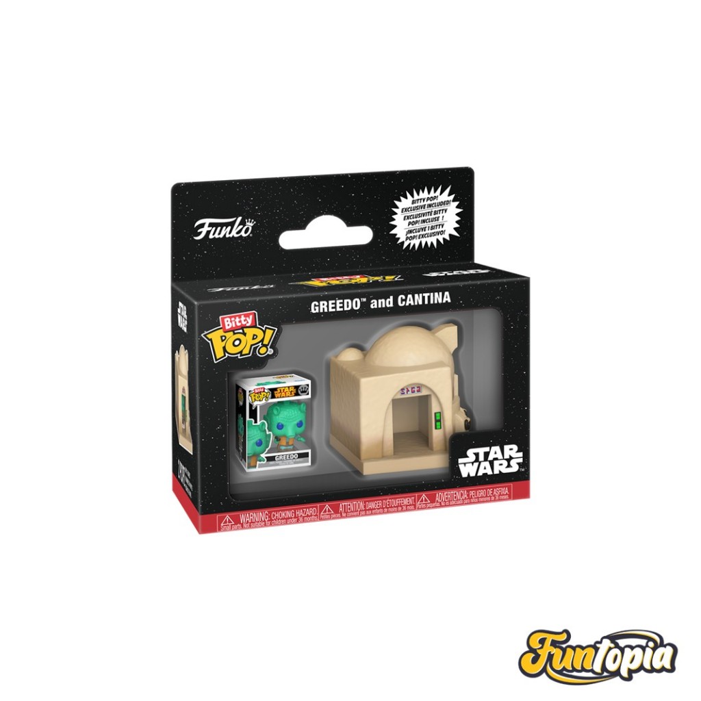 Funko Bitty POP! (92967) Greedo and Cantina Bitty POP! Town: Star Wars by Funko