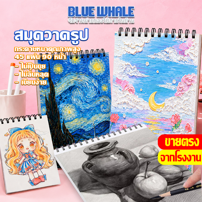 [ราคาส่วนลด ถูกที่สุด] สมุดวาดภาพระบายสีสําหรับเด็ก ขนาด A4 สําหรับวาดเขียนเล่นที่บ้าน เหมาะกับทุกเพศทุกวัย