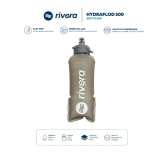 ใหม่ - RIVERA HYDRAFLOD 500 Soft Flask 500ml ขวดน้ำวิ่งเทรล ขวดน้ำนิ่ม สำหรับ Running Trail Hiking