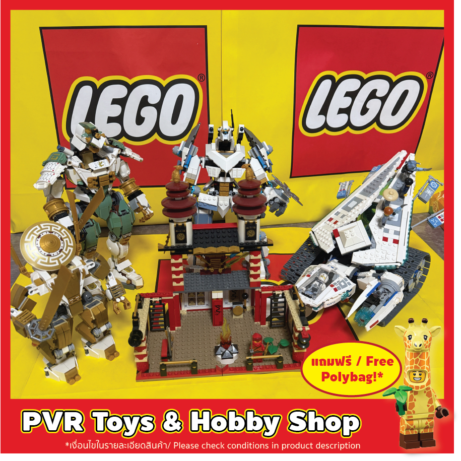 USED มือสอง LEGO® 70505 70616 70676 71738 NinjaGo Temple of Light Lloyd's Titan Mech เลโก้ นินจาโก ต