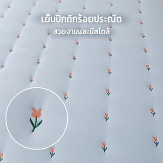 ผ้าปูที่นอน 6ฟุต/5ฟุต/3.5ฟุต/3ฟุต ผ้าปูที่นอนหนา เฉพาะผ้าปูที่นอน งานปัก