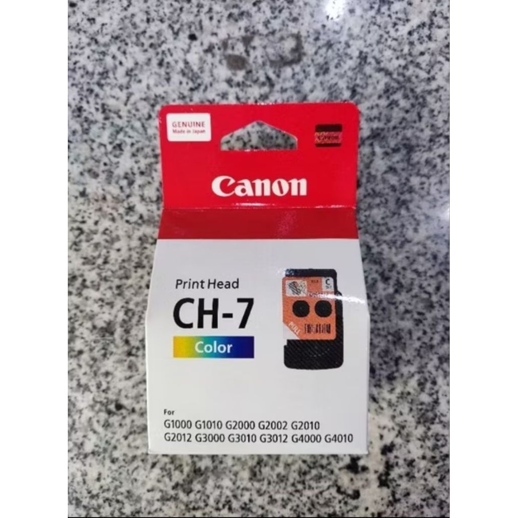 หัวพิมพ์ G1000/G2000/G3000 Canon แท้ CH7สี