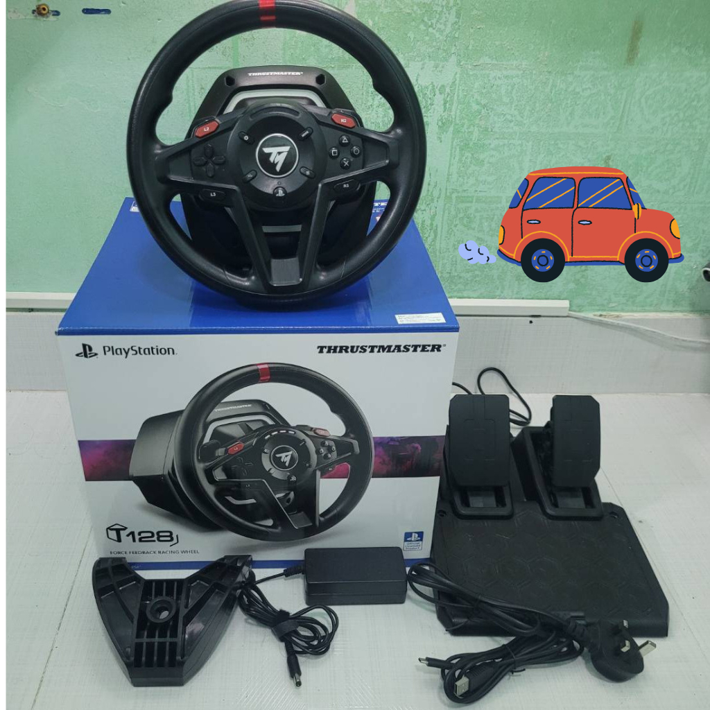Thrustmaster T128 Racing Wheel จอยพวงมาลัย มือสองสภาพเหมือนใหม่