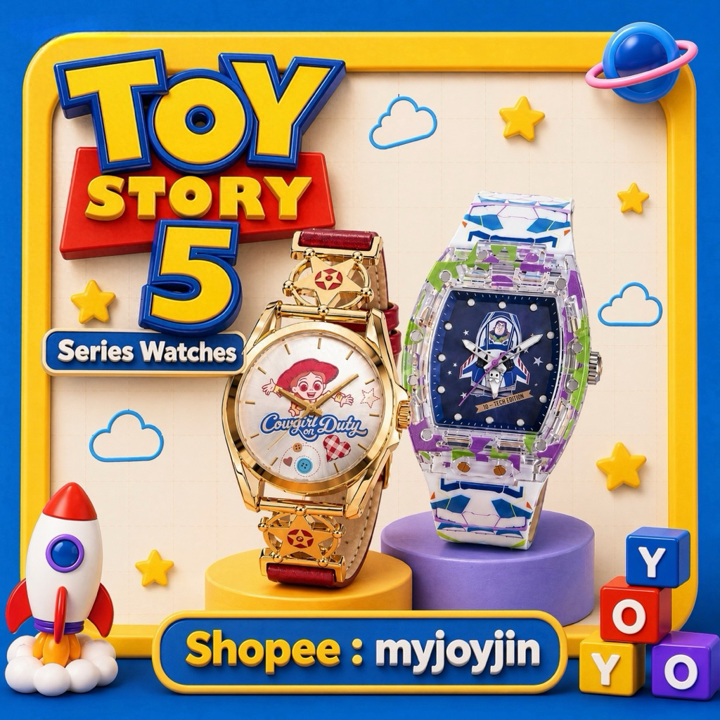 ( ⌚️🦖 ; พร้อมส่งด่วนในไทย ) นาฬิกา : TOY STORY 5 Series Watches