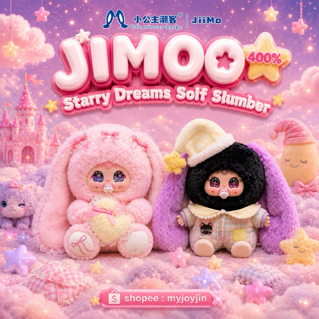 ( 💘⭐️ ; ระบุตัว - พร้อมส่งด่วนในไทย ) JIMOO 400% Starry Dreams Solf Slumber