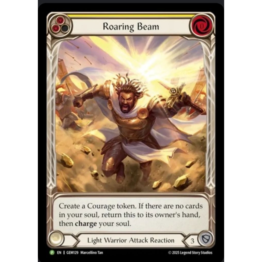 Flesh and blood:Roaring Beam(Promo Foil)