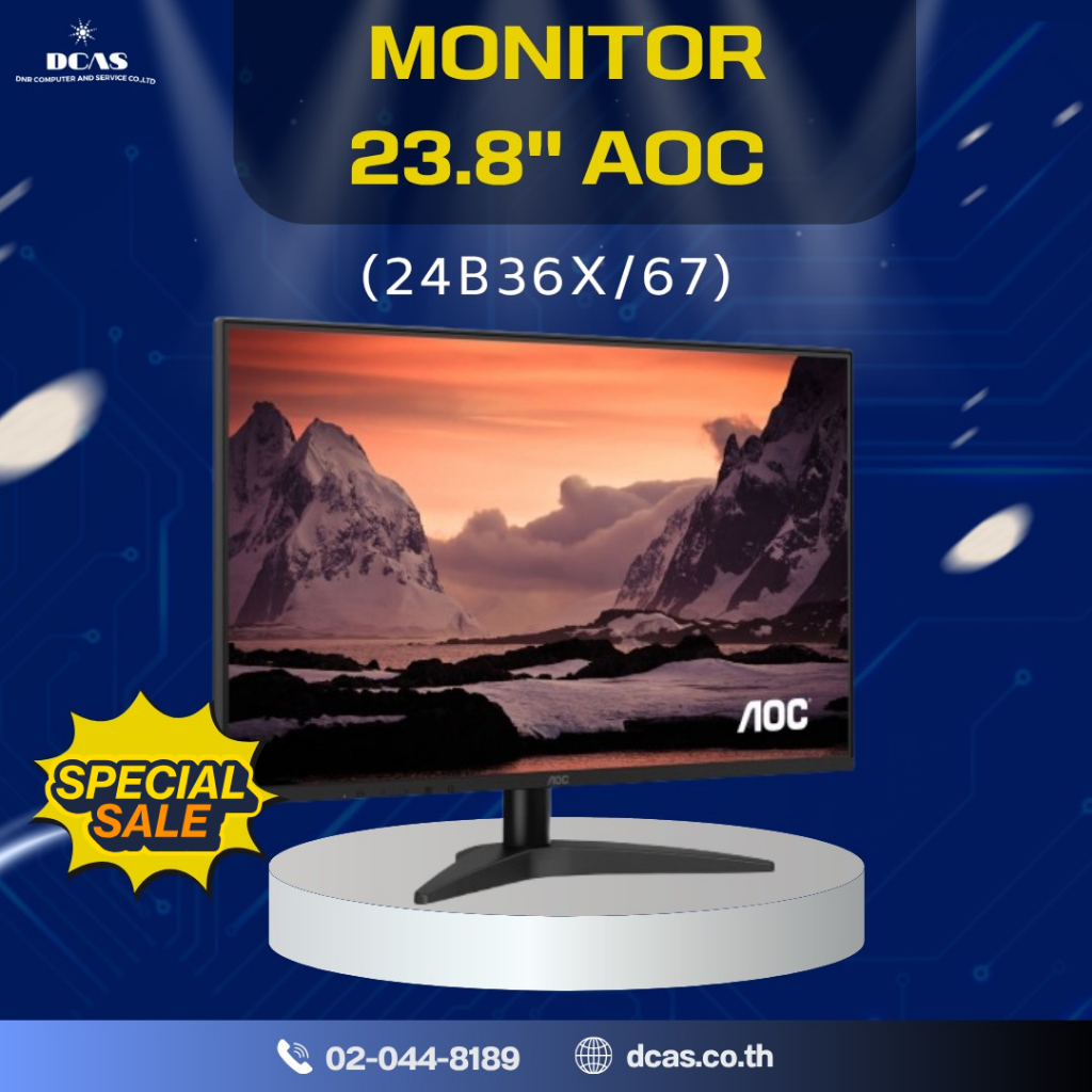 MONITOR 23.8'' AOC 24B36X/67