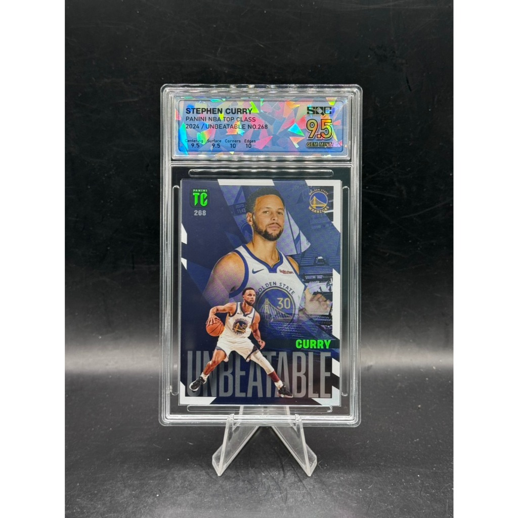 **Stephen Curry - 2024 Panini NBA Top Class - #268 "Unbeatable" - SQC 9.5 Gem Mint**