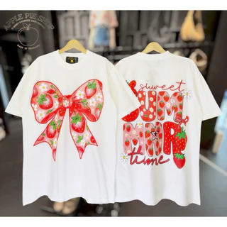 เสื้อยืดโอเวอร์ไซส์ Oversize คอตตอน100% ผ้านิ่ม สกรีนสวย ใส่สบาย