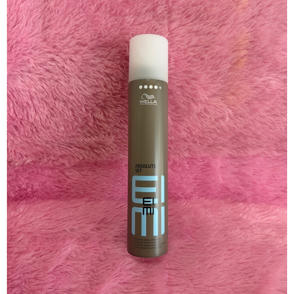 WELLA ABSOLUTE SET 300 ML.สเปร์ยจัดแต่งทรงผมในขั้นตอนสุดท้ายของกสรจัดแต่งทรงอยู่ทรงเป็นพิเศษช่วยปกป้องเส้นผมชี้ฟู