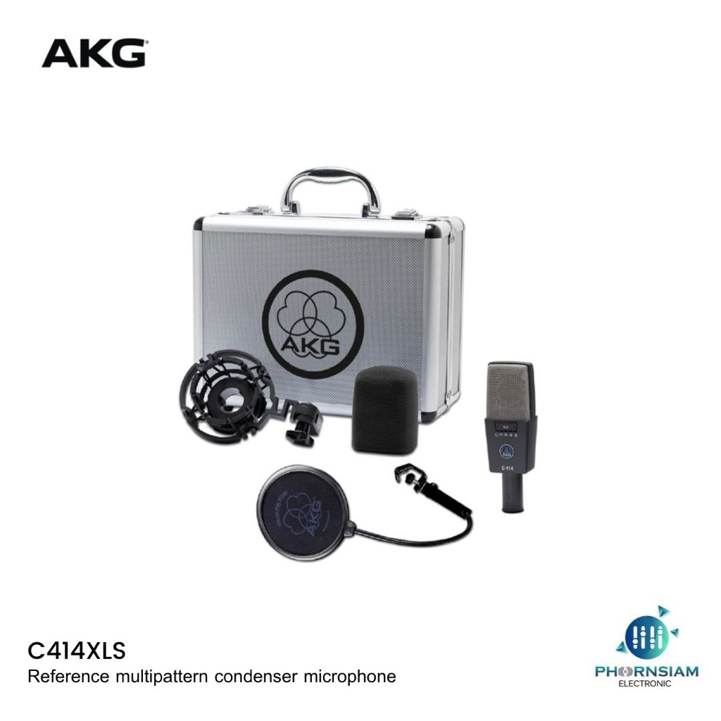 AKG C414 XLS ไมค์บันทึกเสียงคอนเดนเซอร์ แบบ large-diaphragm