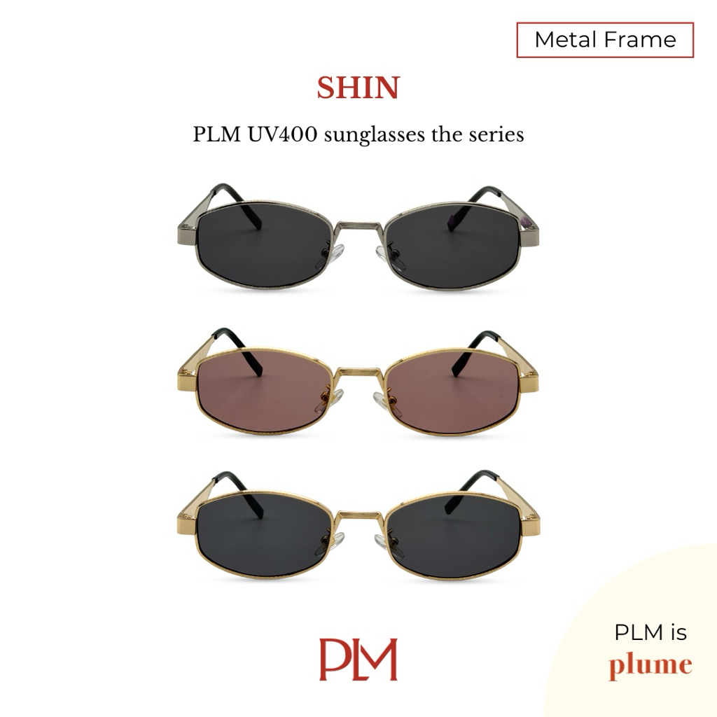 PLM (plume.bkk) แว่นกันแดดรุ่น 'Shin' Sunglasses