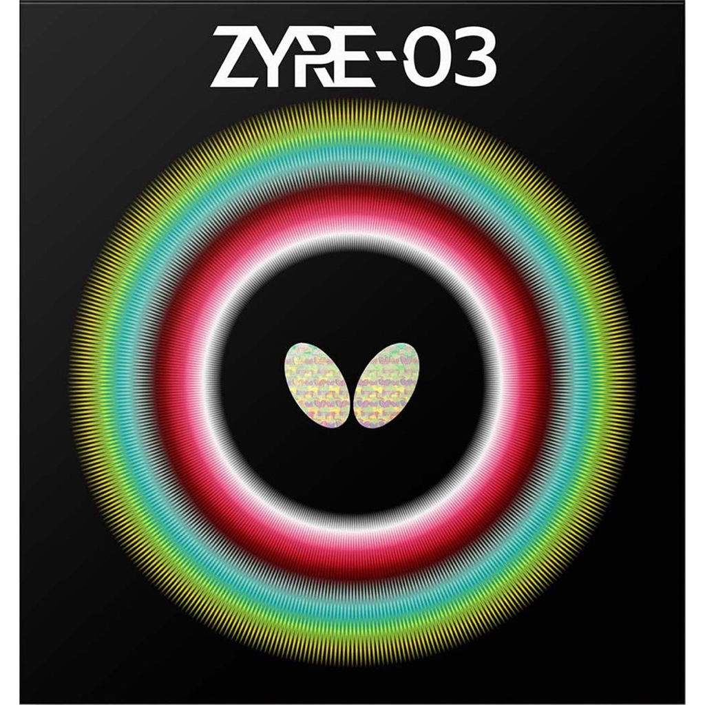 สินค้าพร้อมส่ง ยางปิงปอง Butterfly ZYRE 03 สปินสูง ควบคุมลูกได้ดี สำหรับนักปิงปองมืออาชีพ