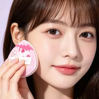 ฟองน้ำเบลนเดอร์เกาหลี หนาใหญ่ นุ่มสุด ไม่ดูดซับเครื่องสำอาง ใช้ได้แห้ง-เปียก