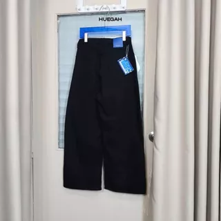 HUEGAH Baggy Super Black Denim (L-11XL) กางเกงยีนส์ขากระบอกใหญ่สีดำ ไซส์ใหญ่