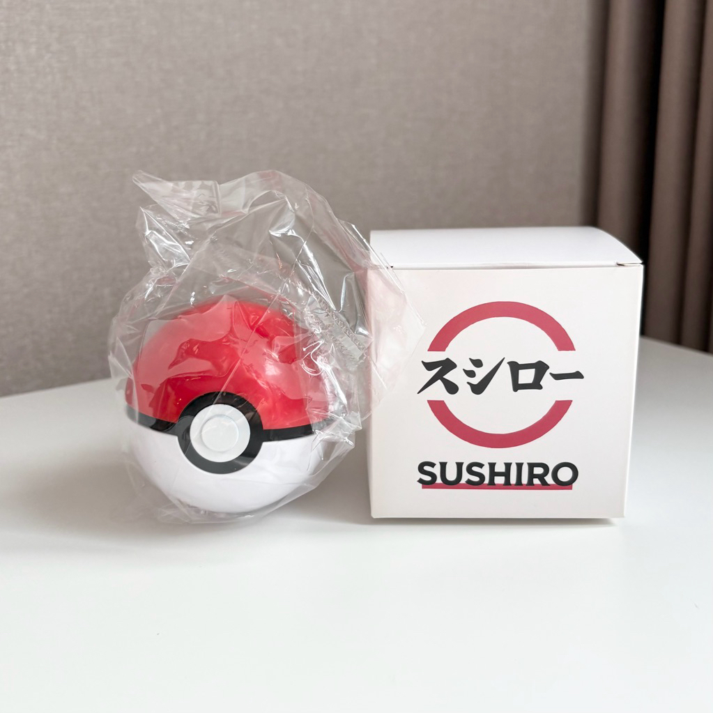 Sushiro x Pokémon โปเกบอล ของสะสมซูชิโร่ ลิขสิทธิ์แท้
