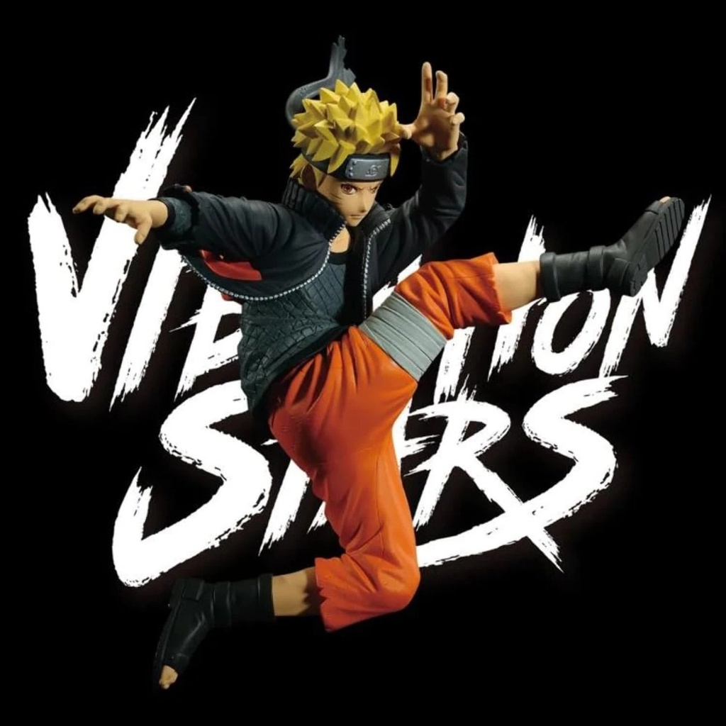 พร้อมส่ง/โมเดลนารูโต๊ะ มือ1 ฟิกเกอร์แท้จาก JP/Banpresto - Naruto Shippuden - Uzumaki Naruto IV, Bandai Spirits Vibration