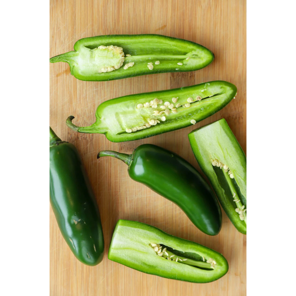 พร้อมส่ง พริกสด จาราปิโน่สด Fresh Jalapeno Mexican Pepper 1kg