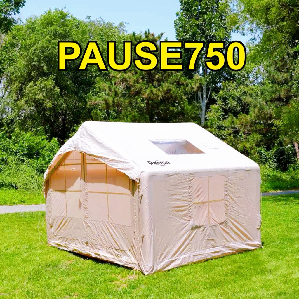 ⛺️รุ่นขายดี⛺️เต็นท์เสาลม ขนาด7.5ตร.ม. PAUSE750/ 8ตร.ม.  PAUSE01V.2