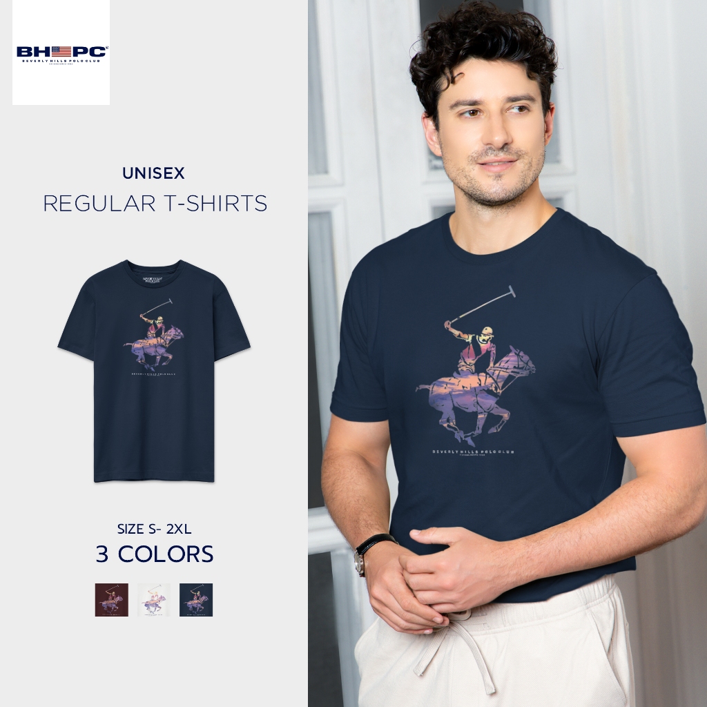 BEVERLY HILLS POLO CLUB เสื้อยืดคอกลมแขนสั้น รุ่น BNSV201
