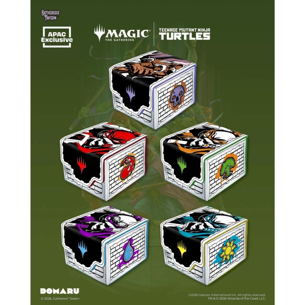 "DOMARU" MTG Lorwyn Eclipsed,TNMT,SOS Domaru Box กล่องใส่การ์ด 100+ใบ