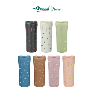 Seagull แก้วน้ำสุญญากาศ มินิมอล 0.5 ลิตร พิมพ์ลาย ฟรุตตี้ ฟลอรัล มีให้เลือก 7 ลาย Minimal Vacuum Mug Fruity Flor