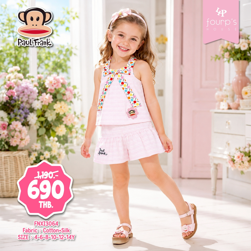 PAUL FRANK : FNXI3063 ชุดเซ็ทลิขสิทธิ์แท้