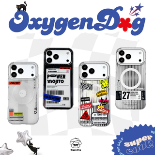 Oxygendog case เคสไอโฟน Magnetic For iPhone 17ProMax 17Pro 17 16 Pro Max 16 15 14 13 ชาร์จไร้สาย