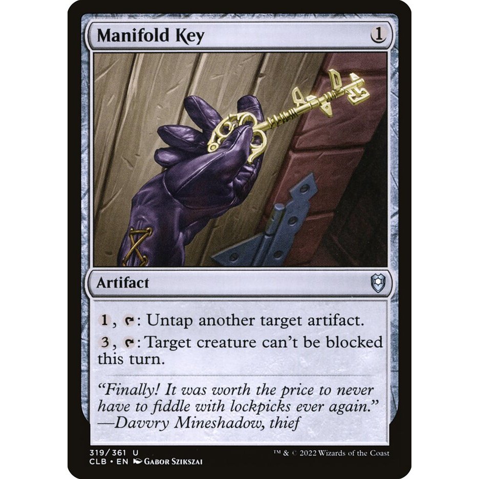 [Commander Legends: Battle for Baldur's Gate] - [CLB] - (U) - [Manifold Key] - [2022]