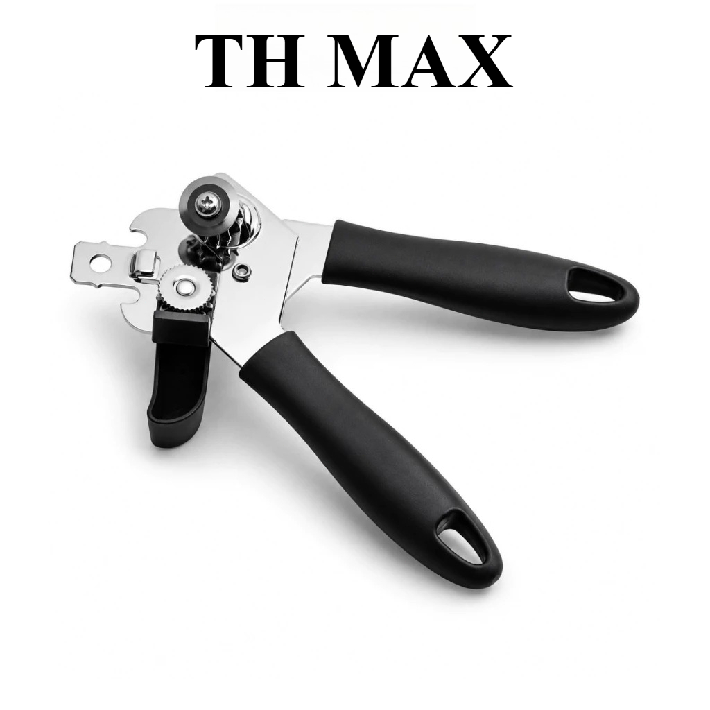 Alechaung ที่เปิดกระป๋อง 3 in 1 Can Opener ที่เปิดกระป๋องนม เปิดฝาขวดเบียร์ ที่เปิดฝาขวด อุปกรณ์เปิดกระป๋องอเนกประสงค์
