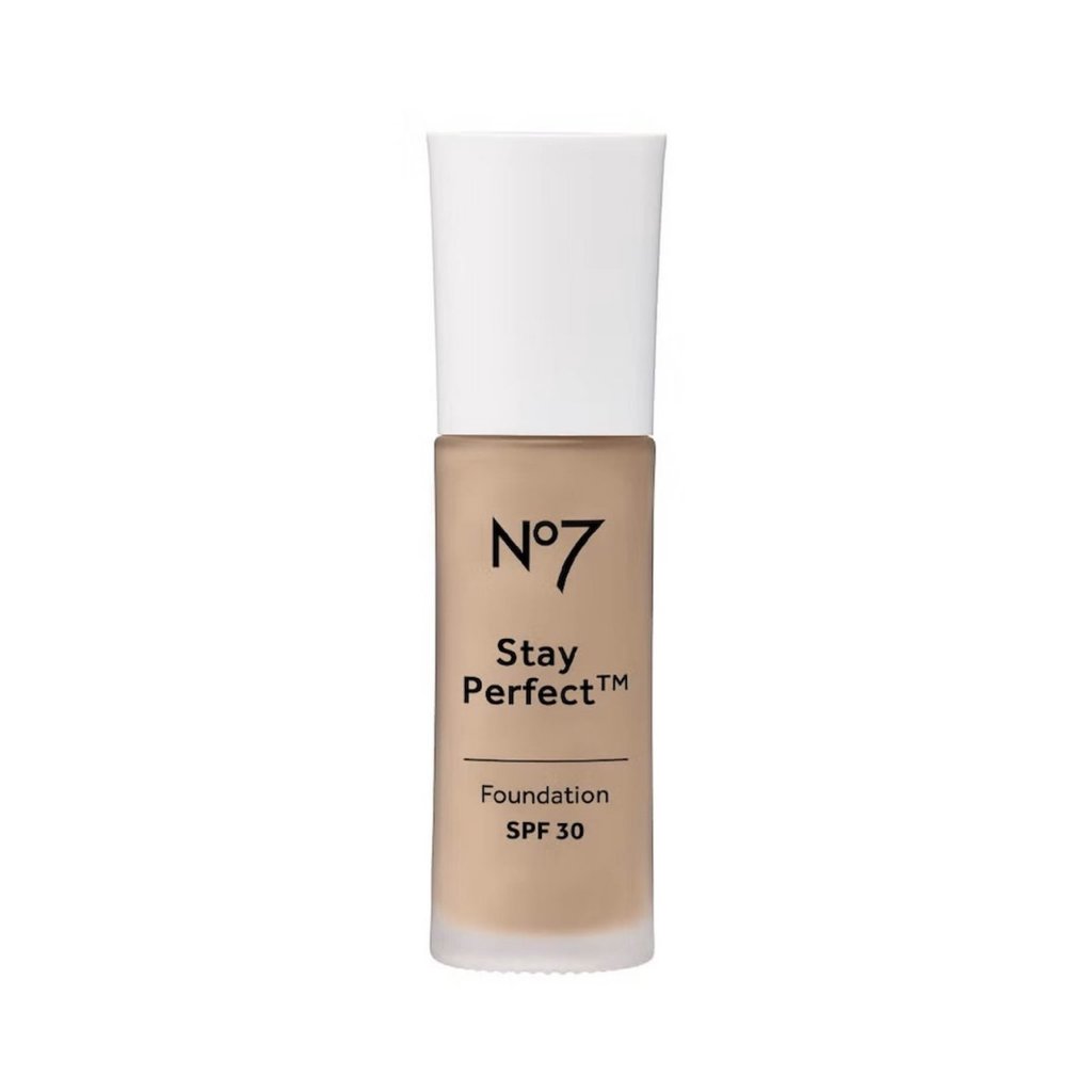 No7 Stay Perfect Foundation SPF30 30ML. นัมเบอร์เซเว่น สเตย์ เพอร์เฟ็ค ฟาวน์เดชั่น เอสพีเอฟ 30 ขนาด30 มล.