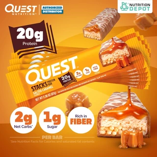 Quest Stacks Protein Bar 6 Bars โปรตีนบาร์ - 6 ชิ้น