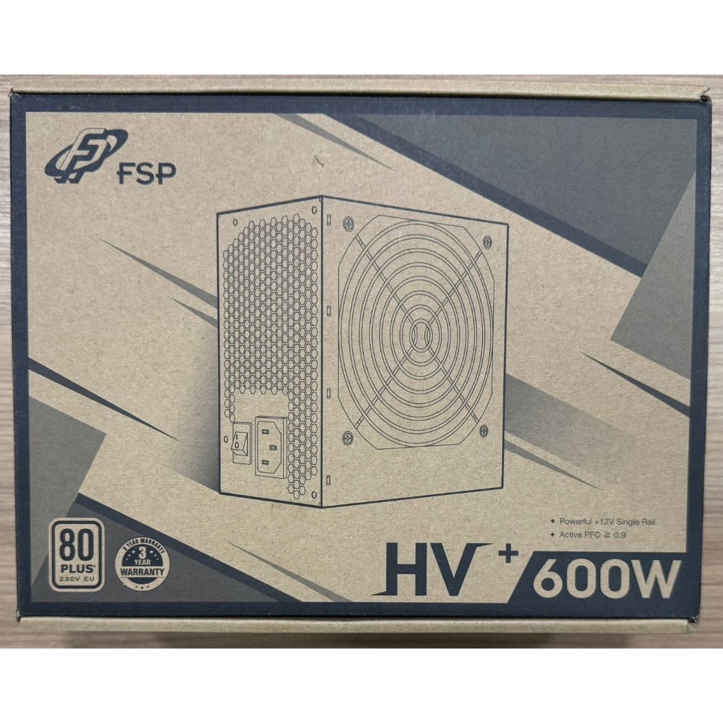 FSP HV+ 600W 80+WHITE (มือสอง)