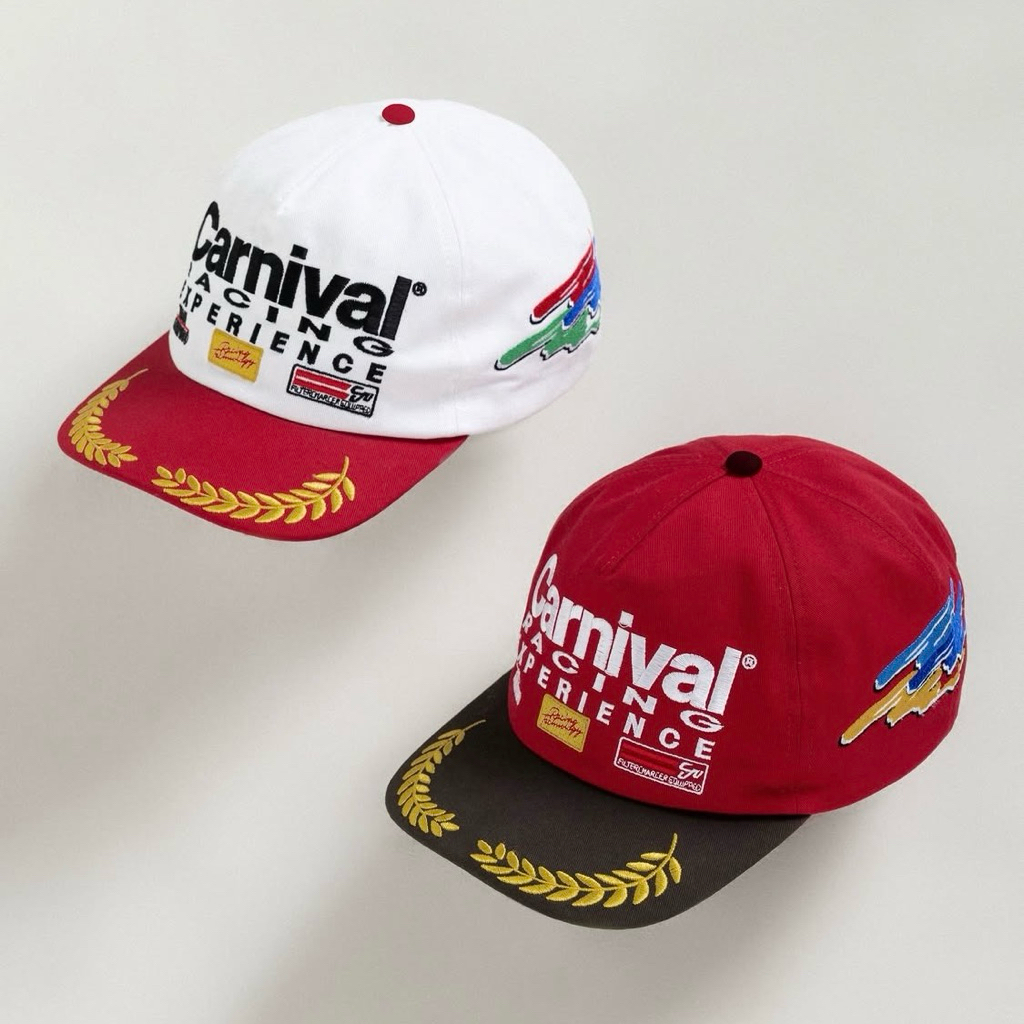 [แท้💯% ของใหม่ พร้อมส่ง] หมวก CARNIVAL SS26 RACING EXPERIENCE CAP