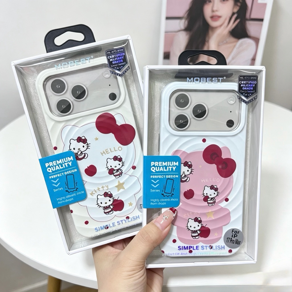 Mobest CASE เคสไอโฟน สำหรับ iPhone 17promax แม่เหล็กชาร์จ ลายการ์ตูนคิตตี้น่ารัก