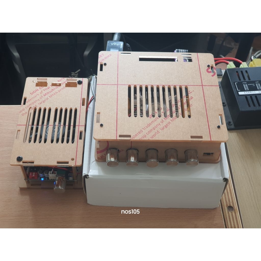 ZK AS21 2G แอมป์จิ๋ว ที่มีชิบคู่เรือธง TPA 3255 พร้อมวงจรกรอง iC และเครือข่ายสนับเบอร์ #SPR #MiNiAMP