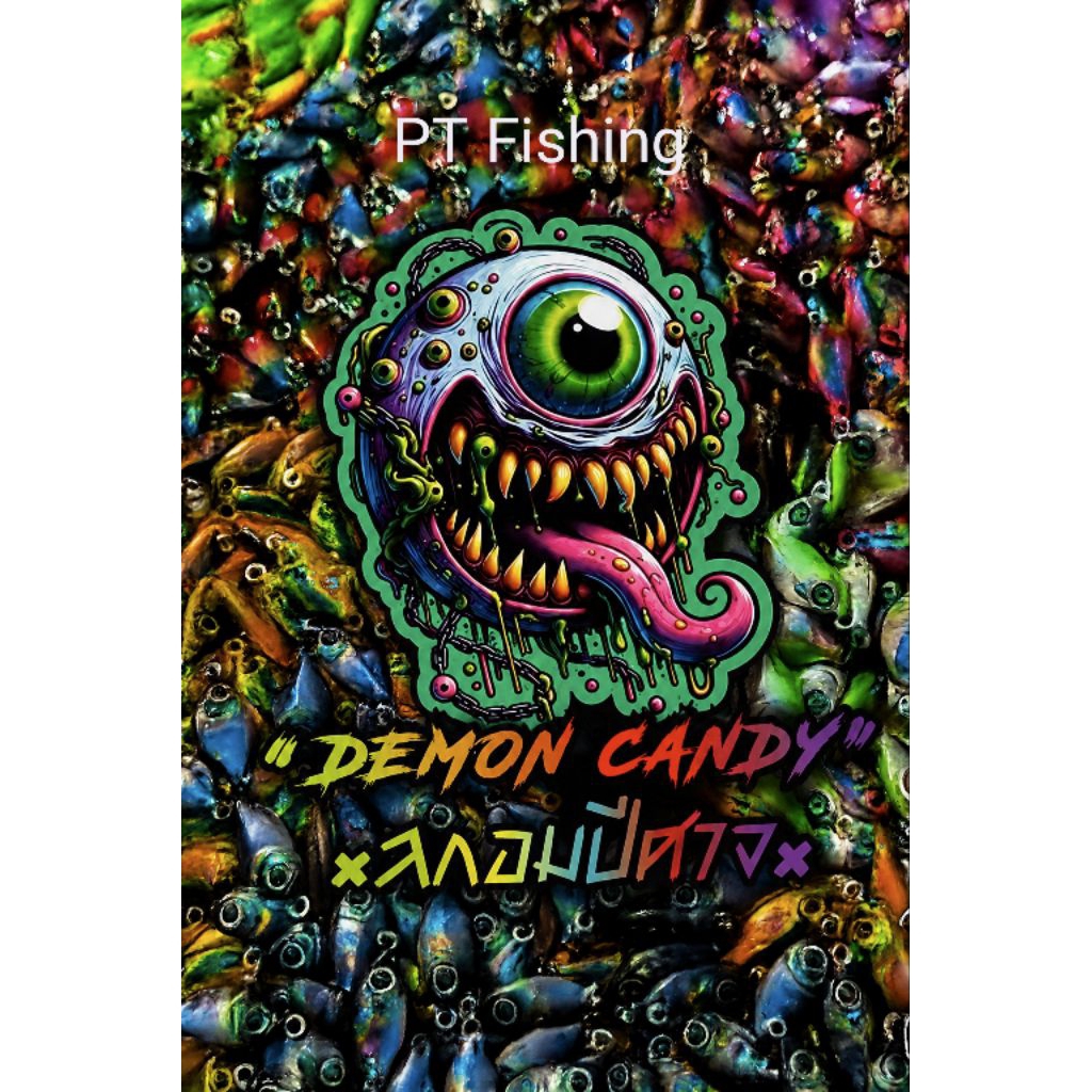 เหยือปลอมตกปลา ลูกอมปีศาล Demon Candy ขนาด 2.4 2.8 3.3 กรัม
