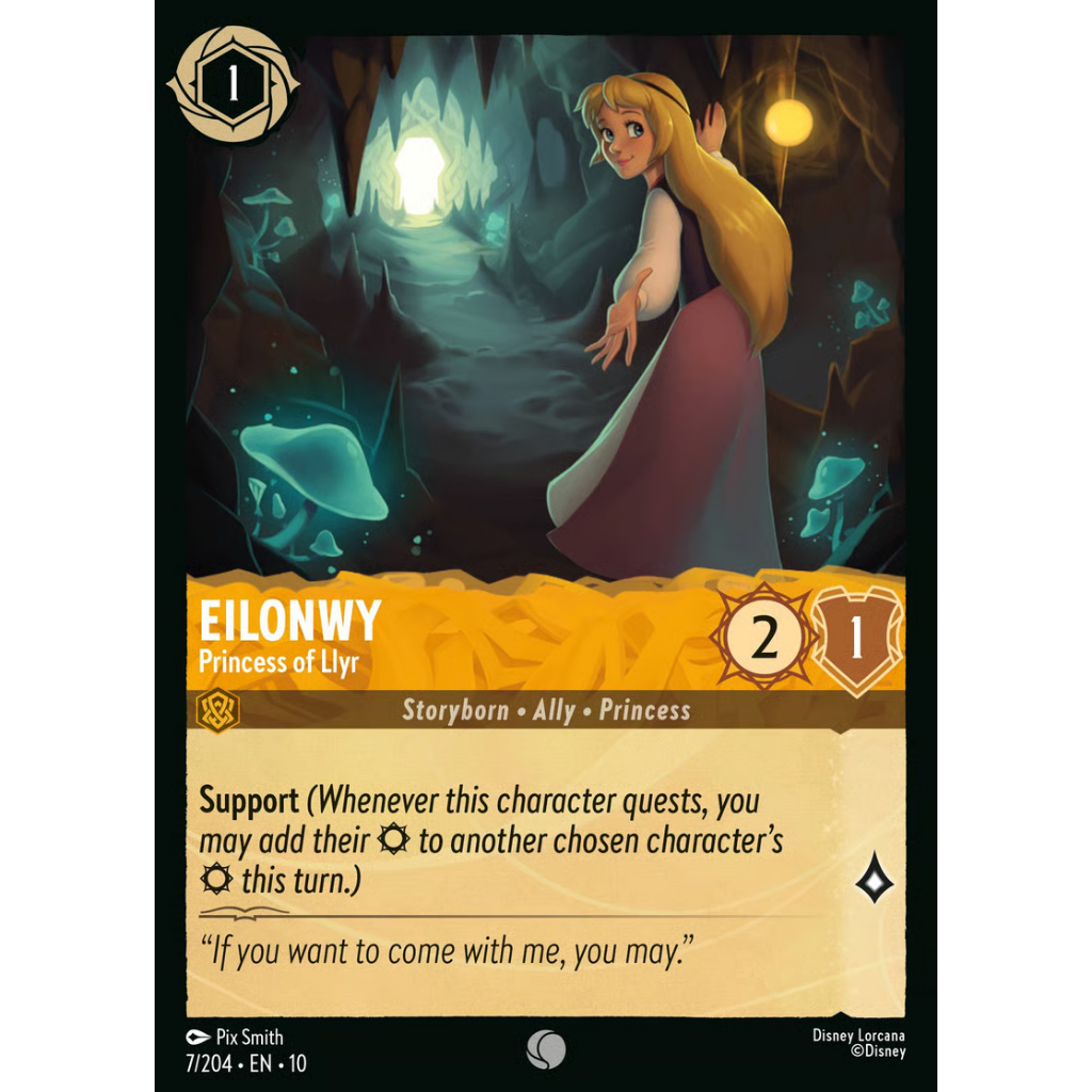 [แยกใบ พร้อมส่ง] Set 10 รวมการ์ดระดับ Common ⚪ [C] Whispers in the Well | Disney Lorcana TCG