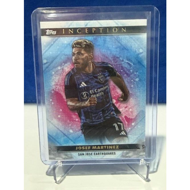 Josef Martinez  Blue - Topps Inception MLS 2025 - San Jose Earthquakes