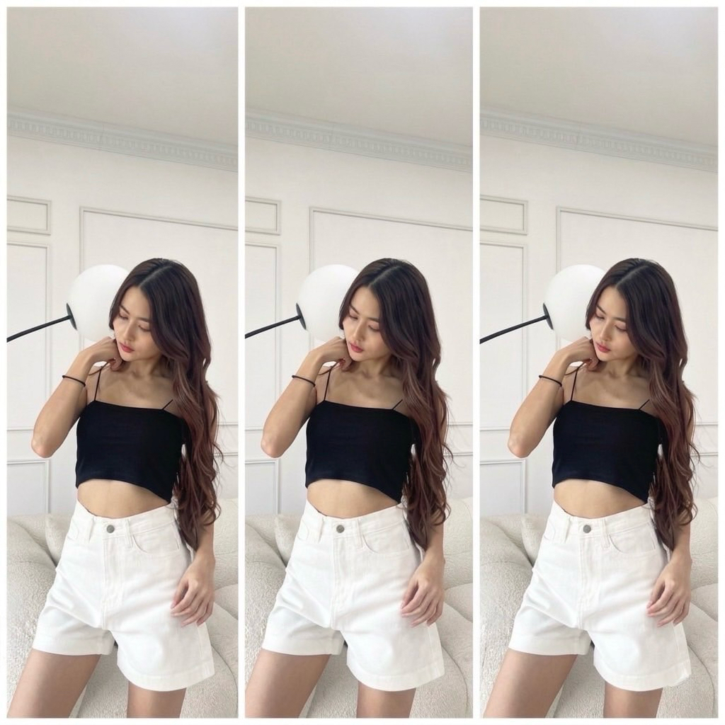 กางเกงยีนส์ขาสั้น ผ้ายืด ใส่สบาย ไซส์ S-2XL ความยาว 14.5-15 นิ้ว 6 สี