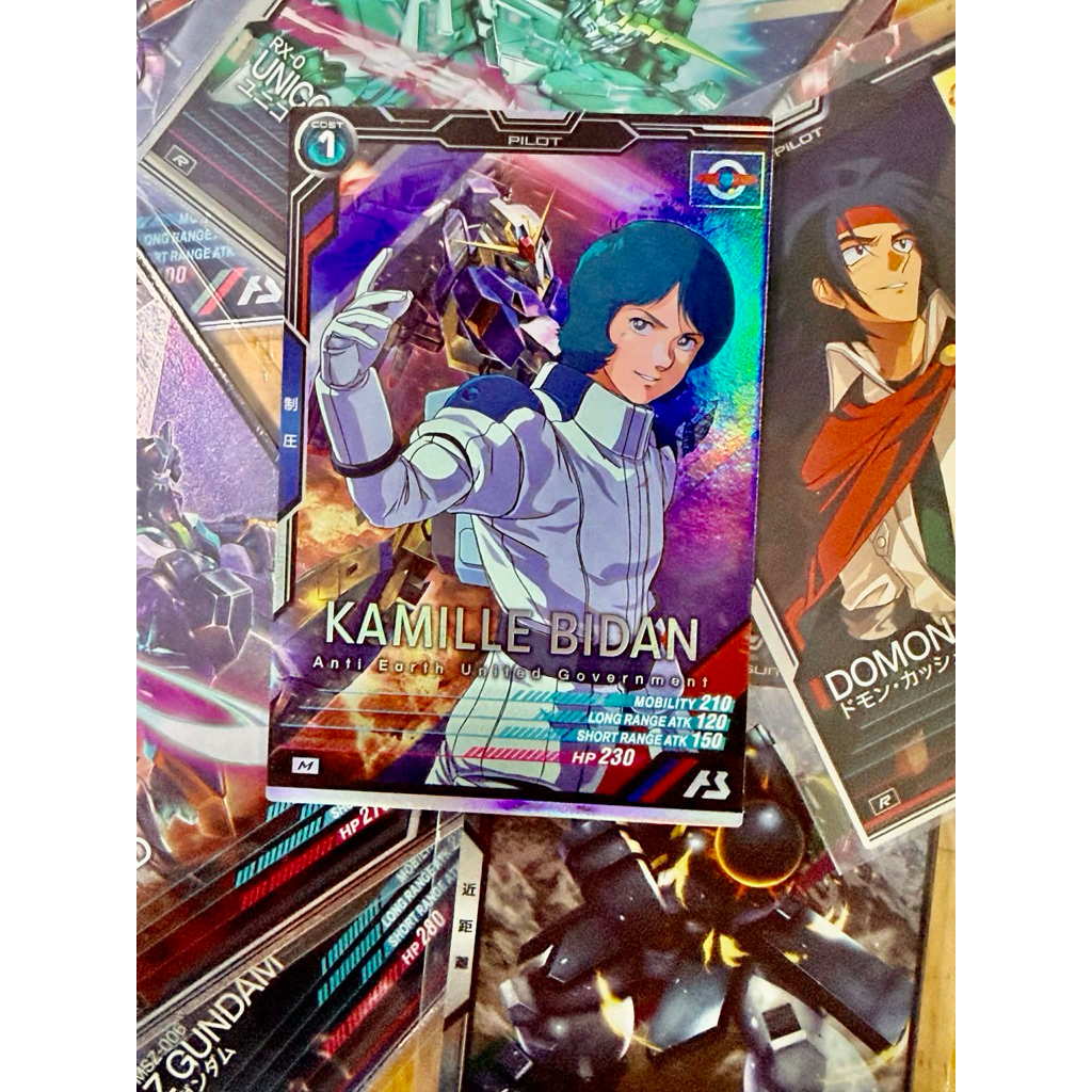 Gundam - Arcade-style collectible card series