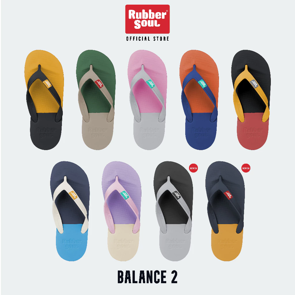 Rubber Soul รุ่น Balance-2 รองเท้าแตะแบบหนีบ ของแท้ 100%