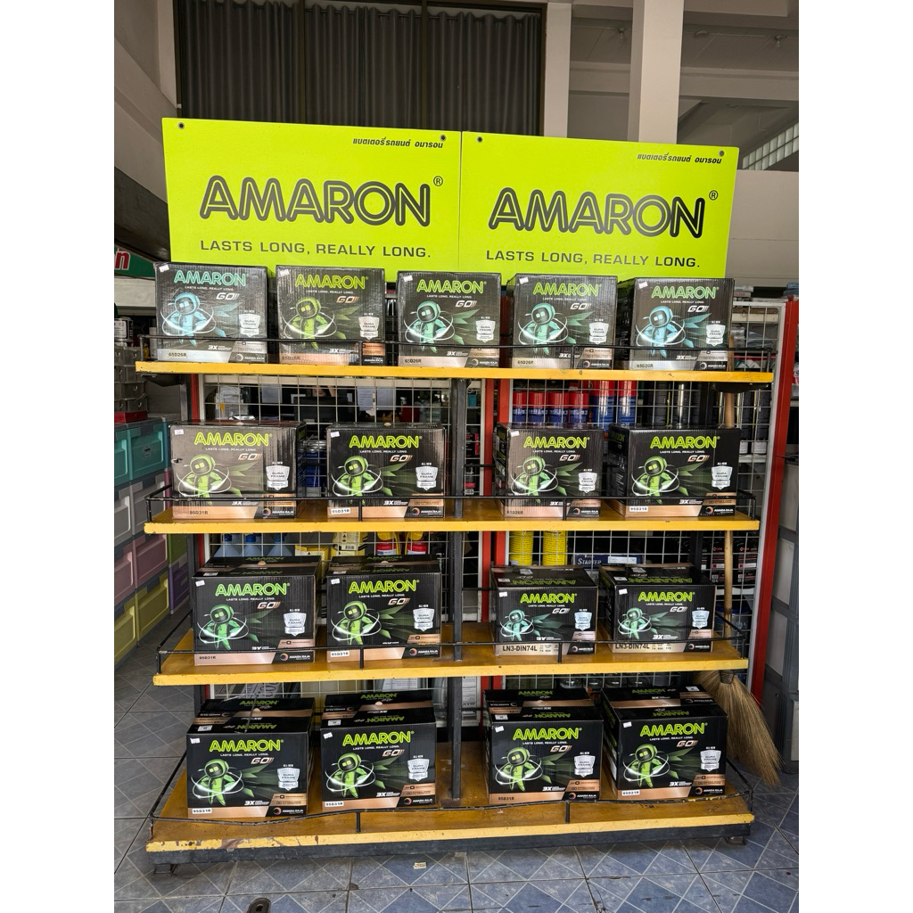 แบตเตอรี่ AMARON GO ALL-NEW DURA FRAME