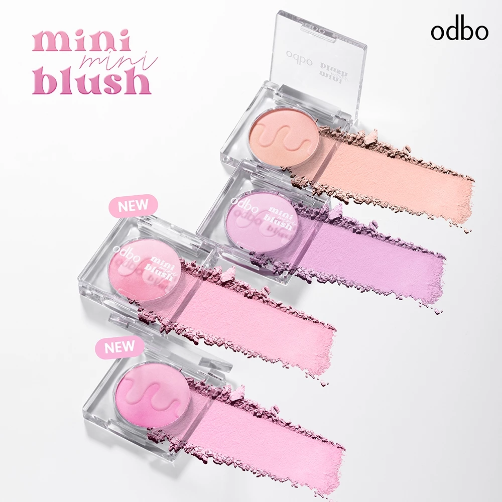 ODBO Mini Blush OD1327 บลัชจิ๋ว เบอร์ใหม่ ของแท้ thumbnail 7