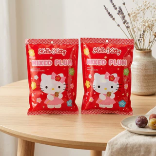Green Air บ๊วยรวมรส แพจเกจลายคิตตี้ กรอบ อร่อย 250 กรัม