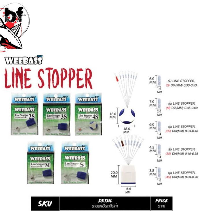 WEEBASS ไลน์สต๊อปเปอร์ - รุ่น LINE STOPPER