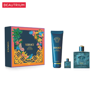VERSACE SP26 Eros Men EDP 100ml+EDP 5ml+Shower Gel 150ml น้ำหอม 1set