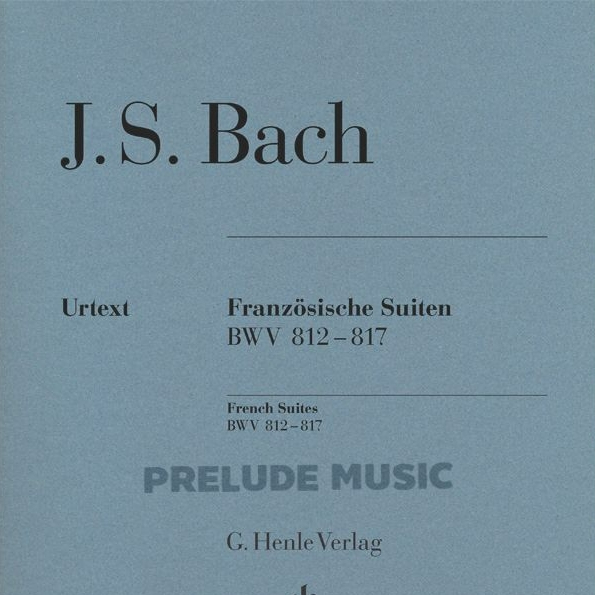 J.S.Bach French Suites BWV 812-817 (HN593)